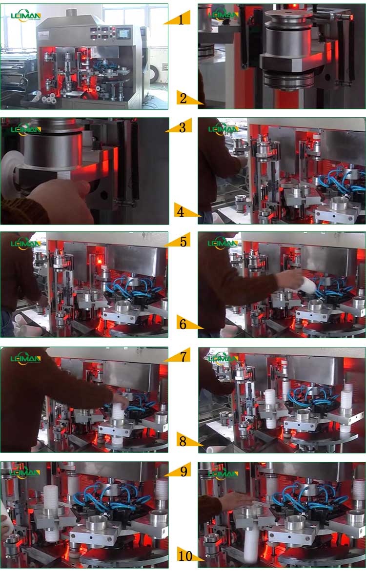 PLHJ-6 Automatic Turntable Hot Plate Welding Machine PLHJ-6 Automatic Turntable Hot Plate Welding Machine