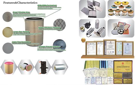 fuel filter for 6.7l diesel fd4615